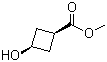 structure of CAS# 63485-50-7, 顺式-3-羟基环丁基羧酸甲酯
