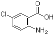 structure of CAS# 635-21-2, 2-氨基-5-氯苯甲酸