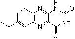 CAS 登录号：63528-78-9, 7-乙基-8,9-二氢苯并[g]蝶啶-2,4(1H,3H)-二酮