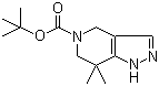 structure of CAS# 635712-88-8, 7,7-二甲基-1,4,6,7-四氢吡唑并[4,3-c]吡啶-5-羧酸叔丁酯