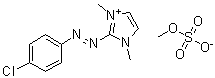 CAS # 63589-32-2, 2-[(4-Chlorophenyl)azo]-1,3-dimethyl-1H-imidazolium methyl sulfate