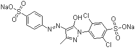 structure of CAS# 6359-98-4, Acid Yellow 17