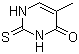 structure of CAS# 636-26-0, 4-羟基-2-巯基-5-甲基嘧啶