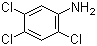 structure of CAS# 636-30-6, 2,4,5-Trichloroaniline