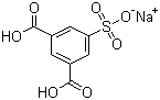 structure of CAS# 6362-79-4, 间苯二甲酸-5-磺酸钠