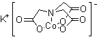 CAS # 63640-17-5, (T-4)-[N,N-Bis(carboxymethyl)glycinato(3-)-N,O,O',O'']cobaltate(1-) potassium