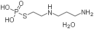 CAS # 63717-27-1, Amifostine hydrate, Phosphorothioic acid S-(2-((3-aminopropyl)amino)ethyl) ester hydrate, Phosphorothioic acid 2-((3-aminopropyl)amino)ethanethiol S-ester hydrate