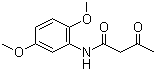 structure of CAS# 6375-27-5, 2,5-Dimethoxyacetoacetanilide