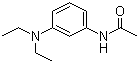 structure of CAS# 6375-46-8, 3-(N,N-二乙基)氨基乙酰苯胺