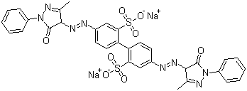 structure of CAS# 6375-55-9, 酸性黄 42