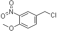 structure of CAS# 6378-19-4, 3-硝基-4-甲氧基氯苄