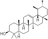 structure of CAS# 638-95-9, alpha-Amyrin