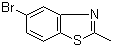 structure of CAS# 63837-11-6, 5-溴-2-甲基苯并噻唑