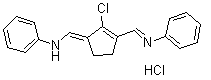 CAS 登录号：63856-99-5, N-[[2-氯-3-[(苯基氨基)亚甲基]-1-环戊烯-1-基]亚甲基]苯胺盐酸盐