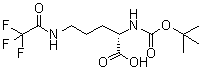 CAS # 63865-89-4, N2-[(1,1-Dimethylethoxy)carbonyl]-N5-(2,2,2-trifluoroacetyl)-L-ornithine