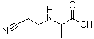 CAS # 63905-32-8, N-(2-Cyanoethyl)-DL-alanine, NSC 75447
