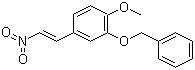 CAS # 63909-29-5, (E)-1-Methoxy-4-(2-nitroethenyl)-2-(phenylmethoxy)benzene