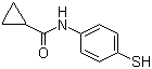 structure of CAS# 639090-54-3, N-(4-巯基苯基)环丙甲酰胺