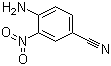structure of CAS# 6393-40-4, 4-氨基-3-硝基苯甲腈