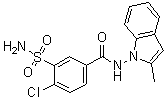 structure of CAS# 63968-75-2, 去氢吲达帕胺