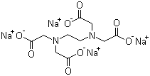 structure of CAS# 64-02-8, 乙二胺四乙酸四钠