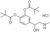 structure of CAS# 64019-93-8, 盐酸地匹福林