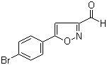 structure of CAS# 640292-04-2, 5-(4-溴苯基)-3-异恶唑甲醛