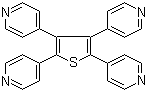 structure of CAS# 64048-12-0, 2,3,4,5-Tetra(4-pyridyl)thiophene