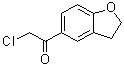 structure of CAS# 64089-34-5, 5-氯乙酰基-2,3-二氢苯并呋喃