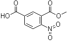structure of CAS# 64152-09-6, 3-(Methoxycarbonyl)-4-nitrobenzoic acid