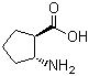structure of CAS# 64191-13-5, (1S,2S)-(-)-2-Amino-1-cyclopentanecarboxylic acid