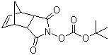 structure of CAS# 64205-15-8, 降冰片烯-2,3-二羧基亚胺基叔丁基碳酸酯