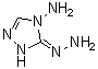 structure of CAS# 6421-06-3, 4-氨基-2,4-二氢-3H-1,2,4-三唑-3-酮腙