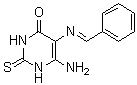 CAS # 64232-83-3, 6-Amino-2,3-dihydro-5-[(phenylmethylene)amino]-2-thioxo-4(1H)-pyrimidinone