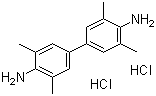 structure of CAS# 64285-73-0, 3,3',5,5'-Tetramethylbenzidine dihydrochloride