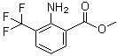 structure of CAS# 64321-95-5, 3-(三氟甲基)邻氨基苯甲酸甲酯
