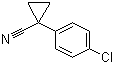 structure of CAS# 64399-27-5, 1-(4-氯苯基)环丙甲腈