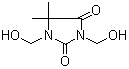 structure of CAS# 6440-58-0, 1,3-二羟甲基-5,5-二甲基海因