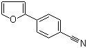 structure of CAS# 64468-77-5, 4-(2-Furyl)benzonitrile