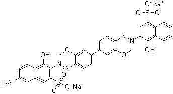 CAS 登录号：6449-35-0, 氯唑铜蓝 B