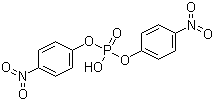 structure of CAS# 645-15-8, 双(对硝基苯基)磷酸酯