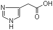 structure of CAS# 645-65-8, Imidazole-4-acetic acid