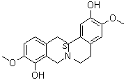 CAS # 6451-73-6, (S)-Scoulerine, Alkaloid HF 1, from Hunnemannia fumariaefolia, Scoulerin