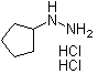 structure of CAS# 645372-27-6, 环戊基肼二盐酸盐