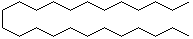 structure of CAS# 646-31-1, 二十四烷