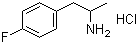 structure of CAS# 64609-06-9, 4-氟-alpha-甲基苯乙胺盐酸盐
