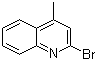 structure of CAS# 64658-04-4, 2-溴-4-甲基喹啉
