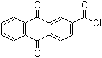 structure of CAS# 6470-87-7, 蒽醌-2-甲酰氯