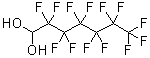 structure of CAS# 64739-16-8, 2,2,3,3,4,4,5,5,6,6,7,7,7-Tridecafluoro-1,1-heptanediol
