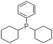 structure of CAS# 6476-37-5, Dicyclohexylphenylphosphine